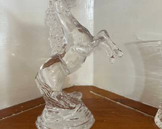 Waterford crystaal horse