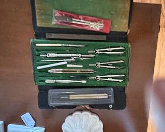 Vintage drafting tools