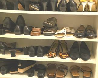 Ladies shoes and boots (mostly size 9)