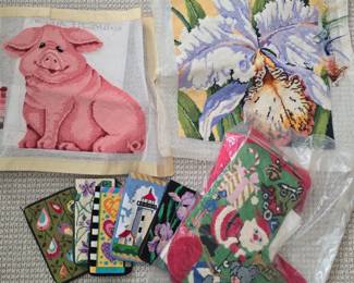 complete or almost complete needlework projects