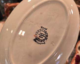 HUGE collection of vintage Franciscan Red Apple with old marks