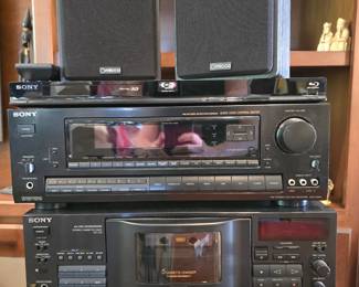 Sony stereo components