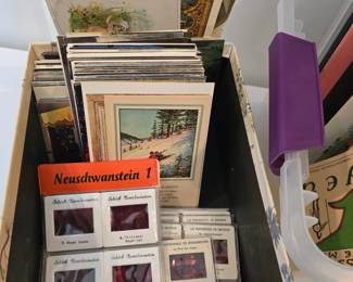 antique & vintage postcards and tourist slides