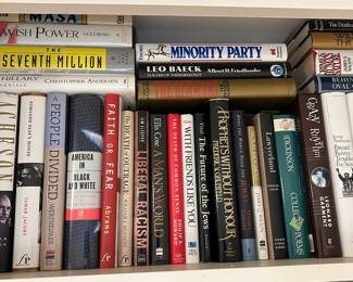 HUGE Book Library: Judaica, Politics, History, Religion, Philosophy, Autobiography, Biography