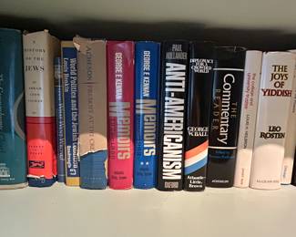 HUGE Book Library: Judaica, Politics, History, Religion, Philosophy, Autobiography, Biography
