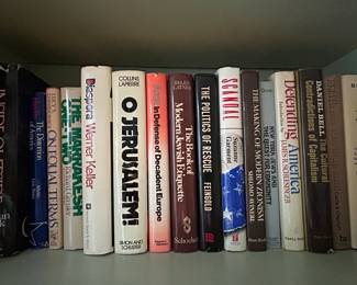 HUGE Book Library: Judaica, Politics, History, Religion, Philosophy, Autobiography, Biography
