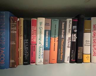 HUGE Book Library: Judaica, Politics, History, Religion, Philosophy, Autobiography, Biography