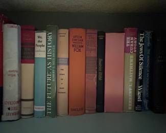 HUGE Book Library: Judaica, Politics, History, Religion, Philosophy, Autobiography, Biography