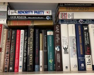 HUGE Book Library: Judaica, Politics, History, Religion, Philosophy, Autobiography, Biography