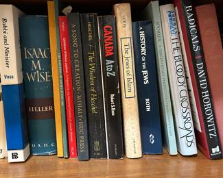 HUGE Book Library: Judaica, Politics, History, Religion, Philosophy, Autobiography, Biography