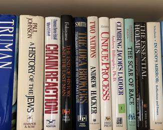 HUGE Book Library: Judaica, Politics, History, Religion, Philosophy, Autobiography, Biography