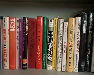 HUGE Book Library: Judaica, Politics, History, Religion, Philosophy, Autobiography, Biography