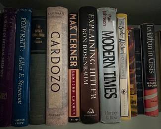 HUGE Book Library: Judaica, Politics, History, Religion, Philosophy, Autobiography, Biography