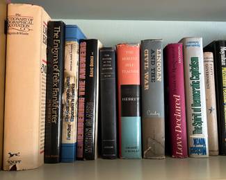 HUGE Book Library: Judaica, Politics, History, Religion, Philosophy, Autobiography, Biography