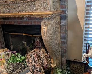 Mantle is free standing and FOR SALE!