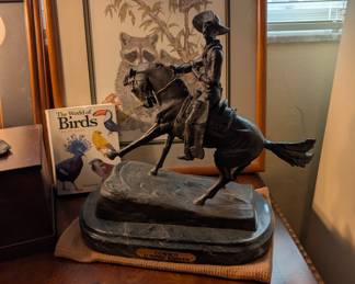 Heavy Remington statuary