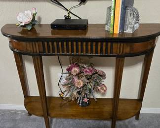 Closer View of Entry Table