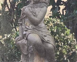 Large Concrete Statue 