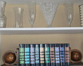 Vases - Books - Globe Bookends