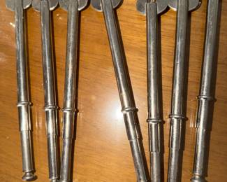 Do you know what these are? Vintage Pickle/Olive Mechanism Forks. 