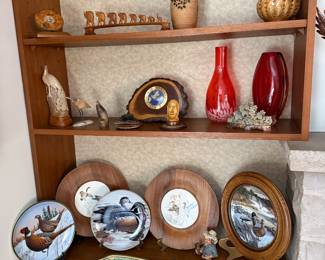 Decorative Plates, Carved Wood Decorative