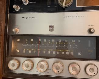 Mid Century Magnavox Stereo/Phonograph/ Cabinet. Powers On