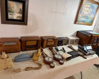 Vintage Radios, Telephones