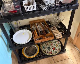 Sassie's Make Shift Bar!