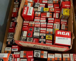 Vintage Tubes Boxes