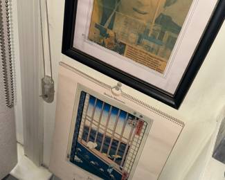 Vintage posters + calendars 