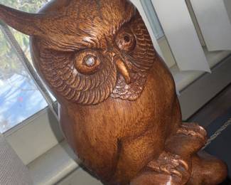 Wooden owl