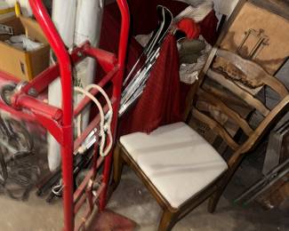 hand truck will be available AFTER the sale