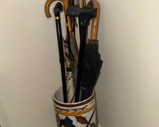 Ceramic umbrella stand 