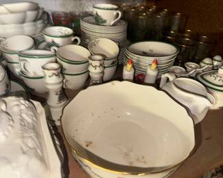 Christmas Lenox, it'll clean up nicely!