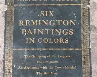 All six proofs included.  Some proofs show signs of wear and damage