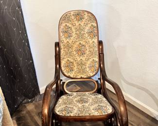 Antique Thonet Bentwood Rocker