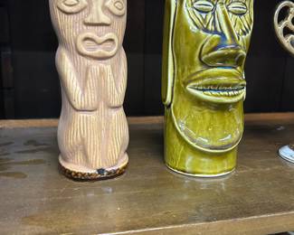 Two KON TIKI vases