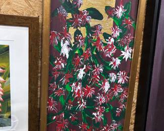 Mario Ortiz, New Orleans artist, signed on verso