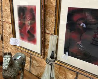 Pair Francisco McBride paintings(New Orleans)