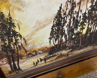 Baton Rouge based artist David Horton "Louisiana Swamp"