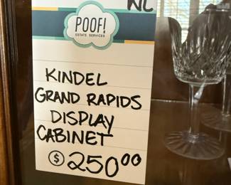 Kindel Grand Rapids Display Cabinet
