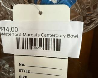Waterford Marquis Canterbury Bowl