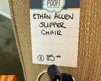 Ethan Allen Slipper Chair 