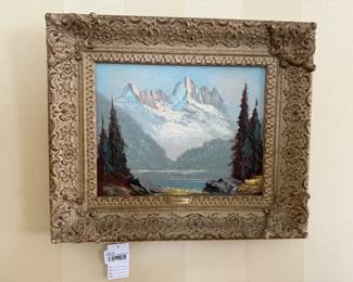 G. Morrelli Framed Painting 