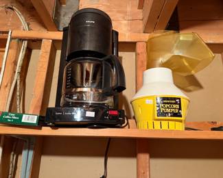 Coffee Maker, Popcorn Pumper