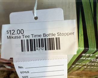 Mikasa Tee Time Bottle Stopper