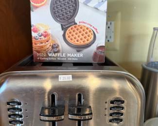 Waffle Maker, Toaster