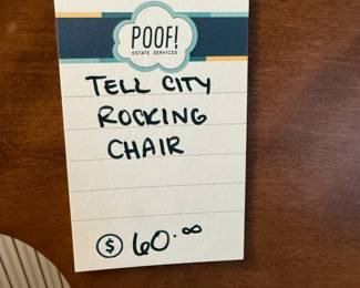 Tell City Rocking Chair