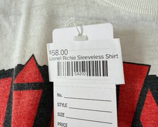 Lionel Richie Sleeveless Shirt