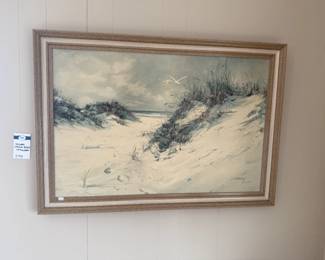 Signed Carolyn Blish Lithograph 